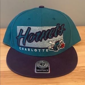 Charlotte Hornets SnapBack Hat NBA Forty Seven 47